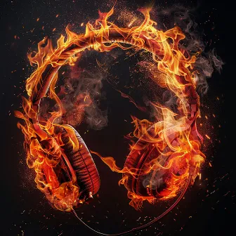 Flame's Resonance: The Music of Fire by Brainwave Binaural System