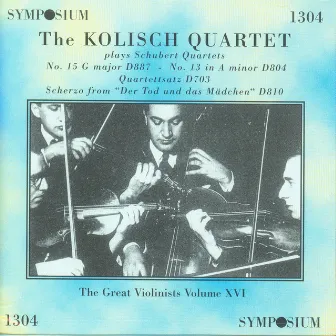 The Great Violinists, Vol. 16 by Kolisch Quartet