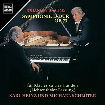 Brahms: Symphony No. 2 in D Major, Op. 73 (Version for Piano 4 Hands) by Michael Schlüter