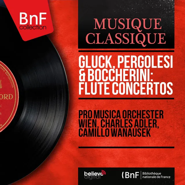 Gluck, Pergolesi & Boccherini: Flute Concertos (Mono Version)