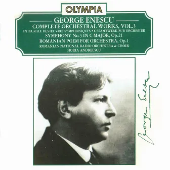 Enescu: Complete Orchestral Works, Vol. 3 by Romanian National Radio Orchestra