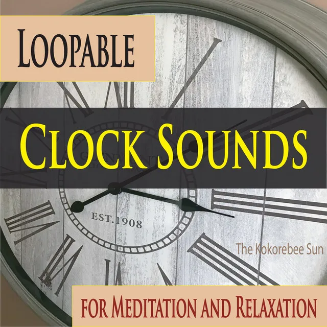 Hypnotic Pulse Clock Ticking (For Meditation)