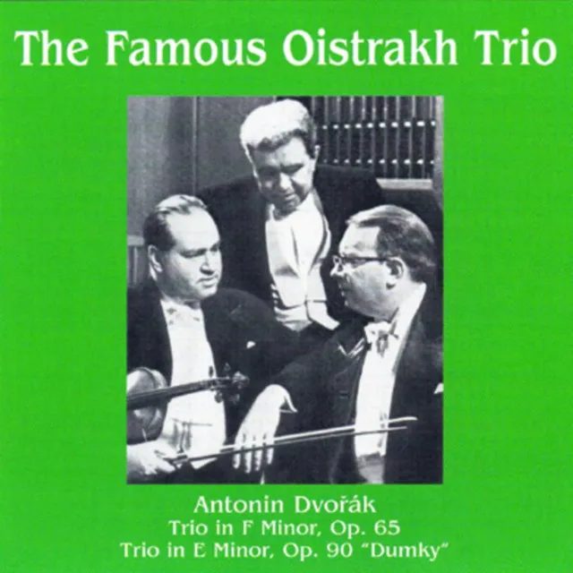 Trio for Violin, Cello and Piano in E-Moll, Op.90 'Dumky' - Allegro