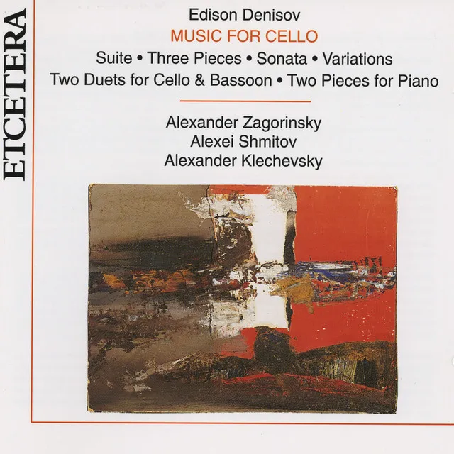 Edison Denisov, Music for Cello