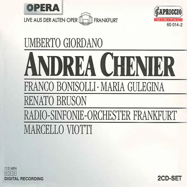 Andrea Chénier, Act I: Un di all'azzurro spazio (Chenier)