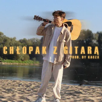 Chłopak z gitarą by Unknown Artist