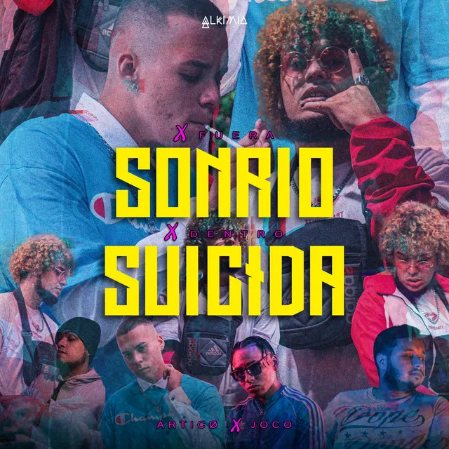 X Fuera Sonrío X Dentro Suicida