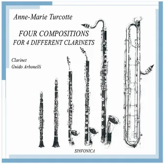 Turcotte: Four Compositions for Different Clarinets by Guido Arbonelli