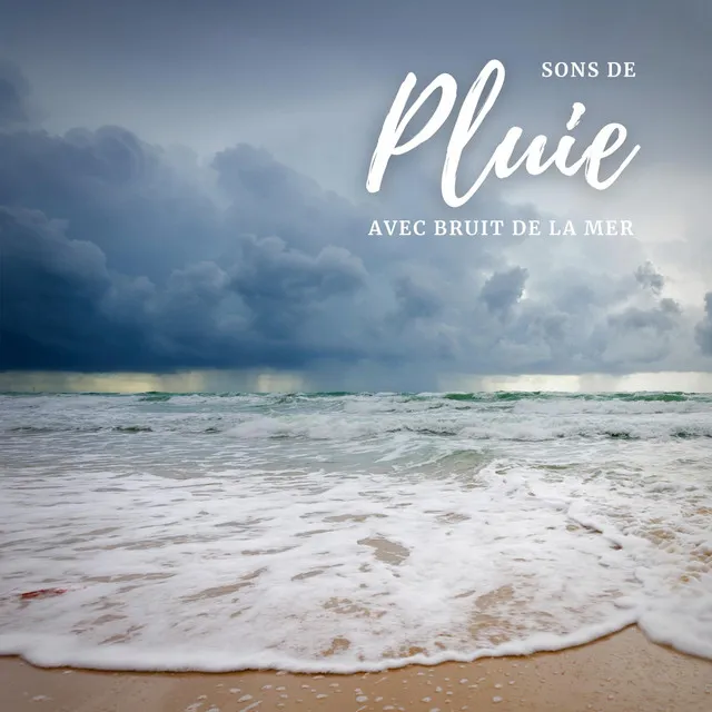 Sons de pluie avec bruit de la mer