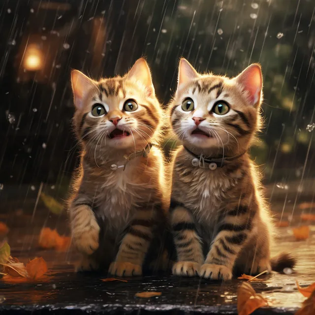 Rainfall Lullaby Overture for Cats: Music in the Rain