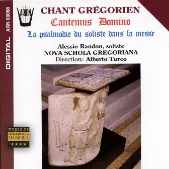 Cantemus domino : La psalmodie du soliste dans la messe by Alessio Randon