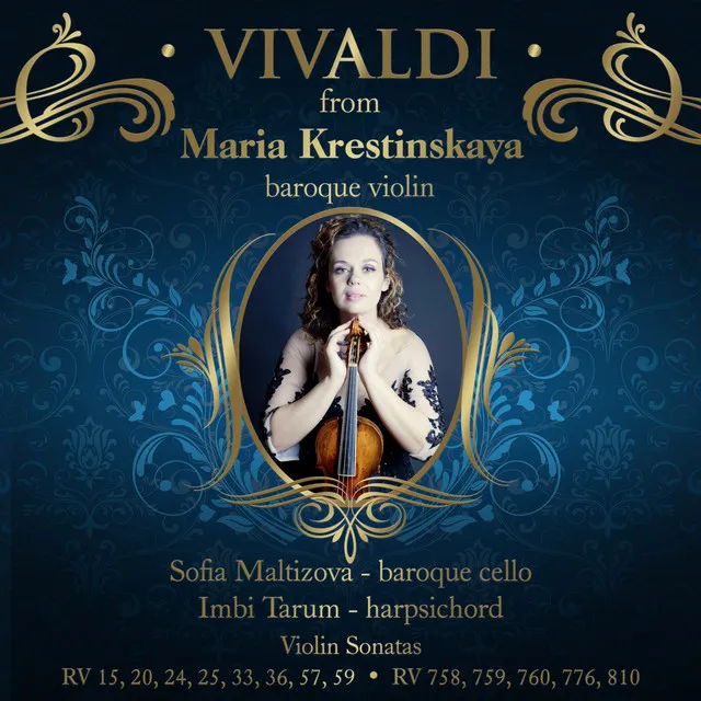 Vivaldi Sonata Rv 758 2 Corrente Allegro / Krestinskaya, Maltizova, Tarum