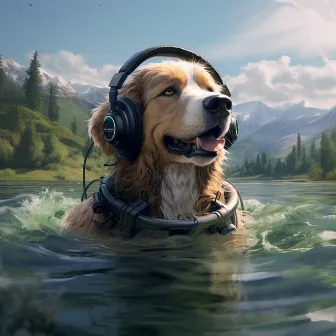 River Rhapsody: Dogs Water Adventures by Binaural Beats Entertainment