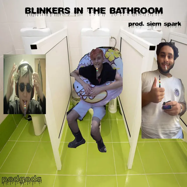 blinkers in the bathroom