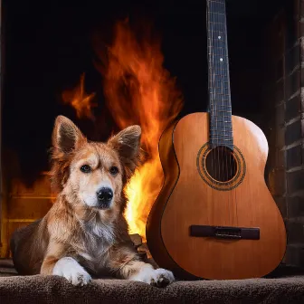 Melodies for Dogs: Relaxing Guitar by the Fire by Warm Melodies