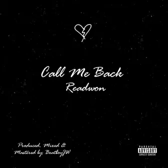 Call Me Back by Readwon