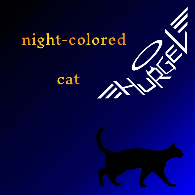 night-colored cat