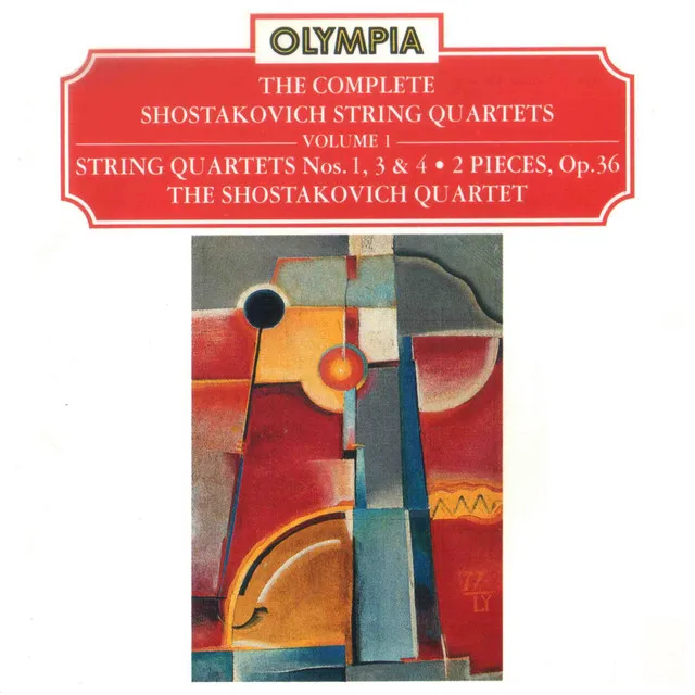 String Quartet No. 4 in D Major, Op. 83: I. Allegretto