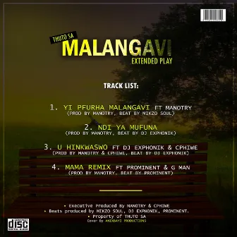 Malangavi Ep by Thuto SA