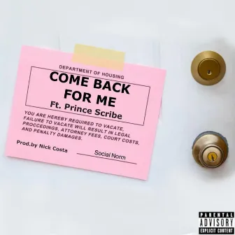 Come Back For Me by Social Norm