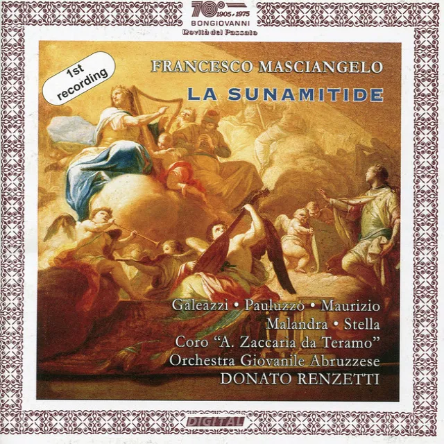 La Sunamitide: Act II: Il sogno di Sunamitide e duetto (Sunamitide, Adonia)