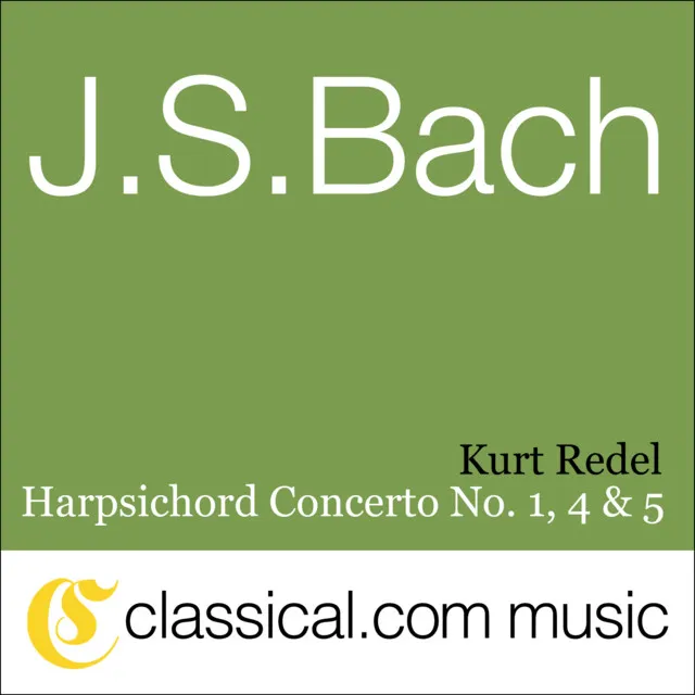 Harpsichord Concerto No. 5 in F minor, BWV 1056 - Largo