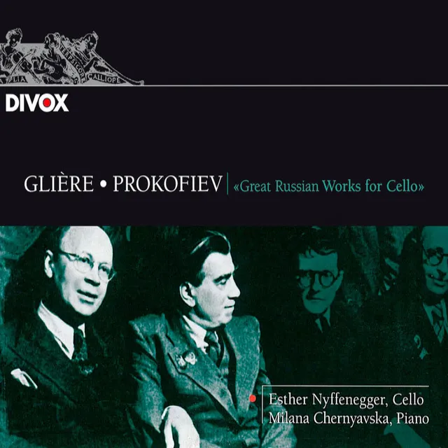 Gliere: 12 Pieces, Op. 51 / Prokofiev: Cello Sonata