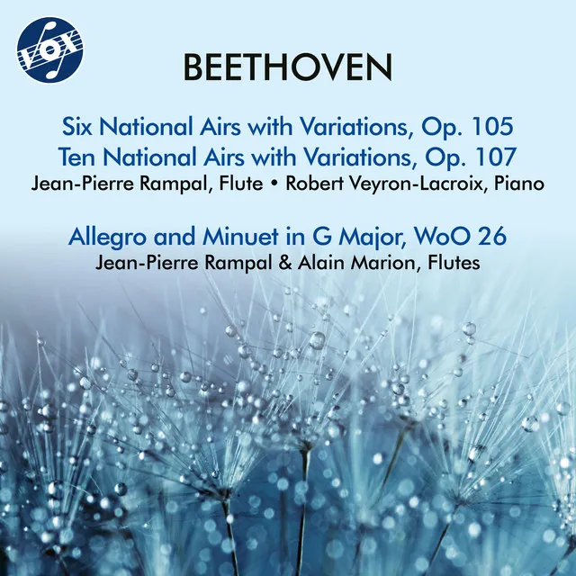 6 National Airs with Variations, Op. 105 (Version for Flute & Piano): No. 4, Air écossais. Andante espressivo assai