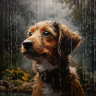 Serenata De Mascotas De La Lluvia: Paisajes Sonoros Tranquilos Para Amigos Peludos by Lluvia relajarse