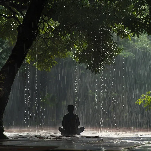 Ambiente De Lluvia Para Un Descanso Relajante