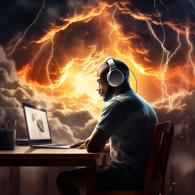 Study with Thunder: Binaural Concentration Echoes