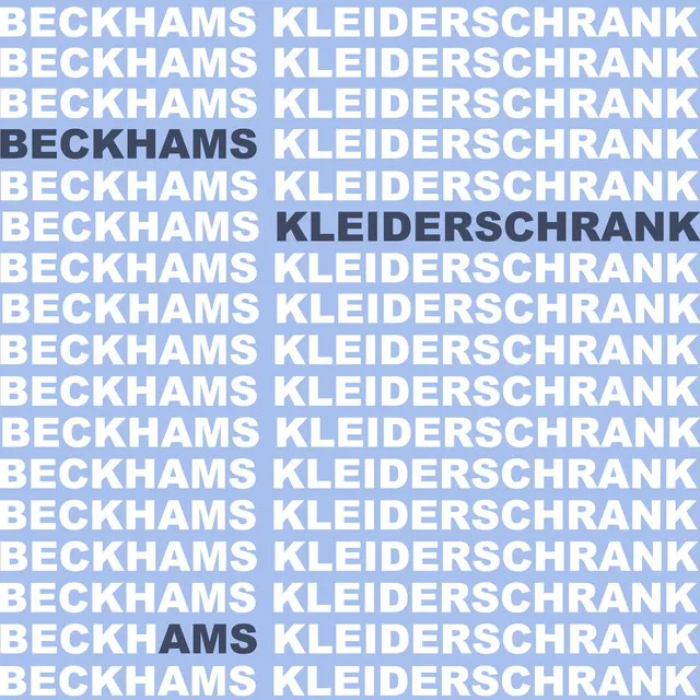 David Beckhams Kleiderschrank