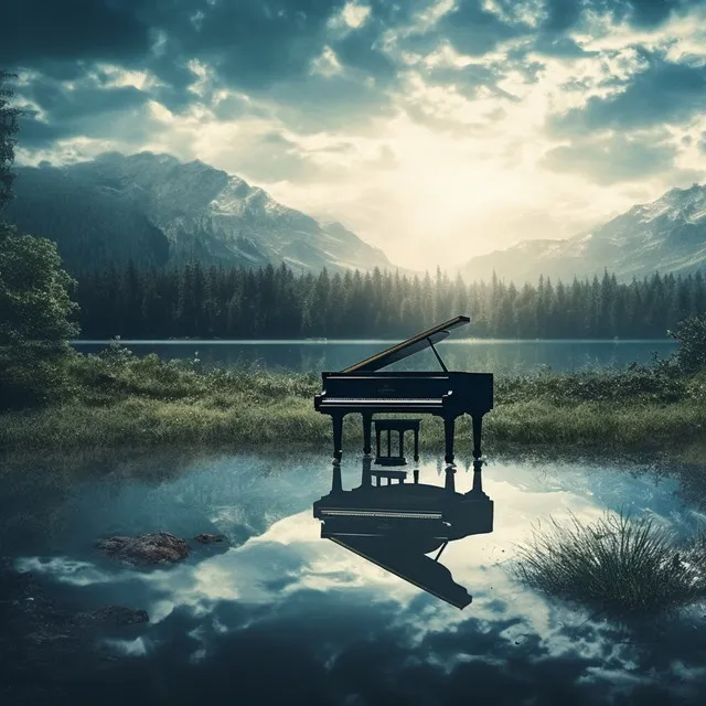 Echoed Piano Serene Harmony