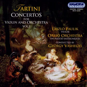 Tartini: Violin Concertos, Vol. 2 by László Paulik