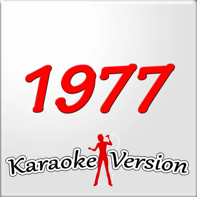 1977 (Karaoke Version) - Originally Performed By Ana Tijoux