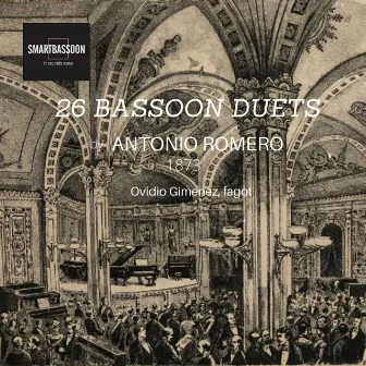 26 Bassoon Duets by Antonio Romero 1873 by Ovidio Gimenez