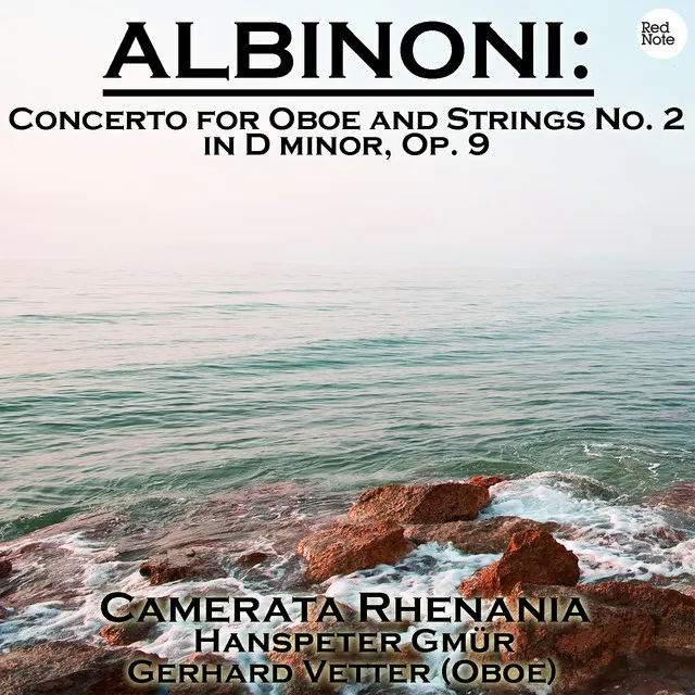 Concerto for Oboe and Strings No. 2 in D minor, Op. 9: II. Adagio