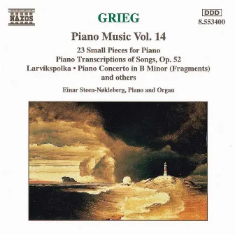 GRIEG: Piano Transcriptions of Songs, Op. 52 / 23 Small Pieces by Einar Steen-Nøkleberg