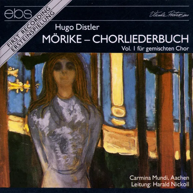 Hugo Distler: Mörike-Chorliederbuch Vol. 1