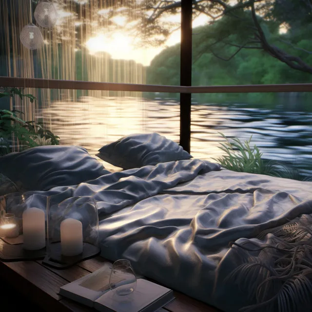 Binaural Sleep River Echoes