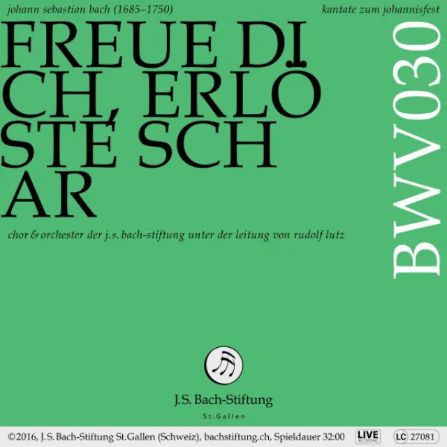 Freue dich, erlöste Schar, BWV 30, Pt. 1: Part I: Aria: Kommt, ihr angefochtnen Sunder (Alto)