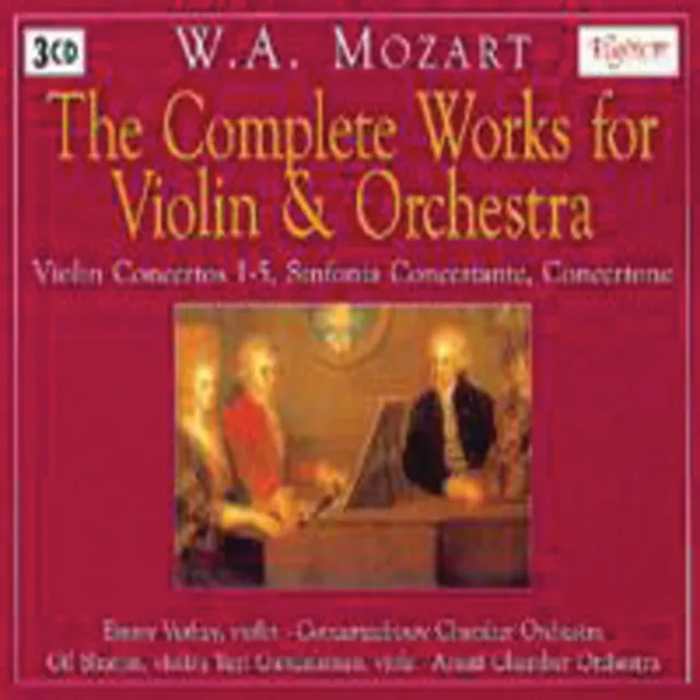 Sinfonia Concertante For Violin, Viola and Orchestra In E Flat Major K364: Allegro Maestoso