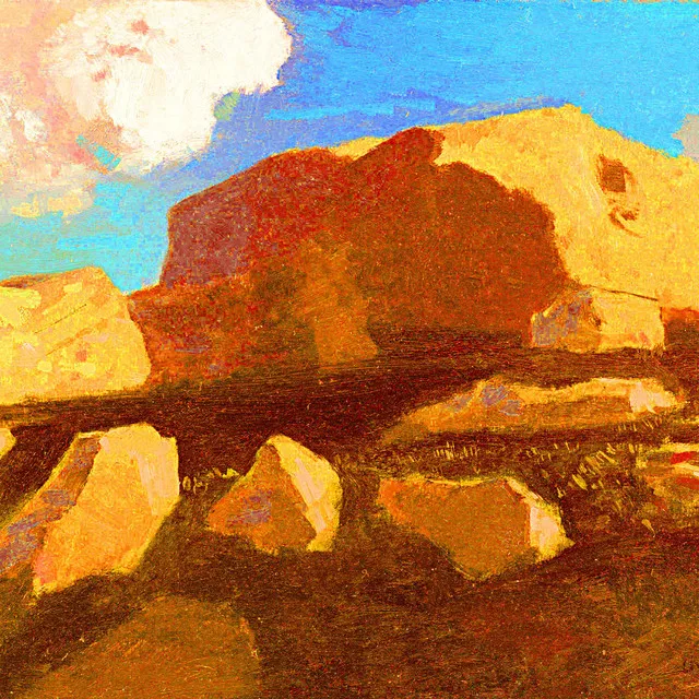 Landscape With Rocks