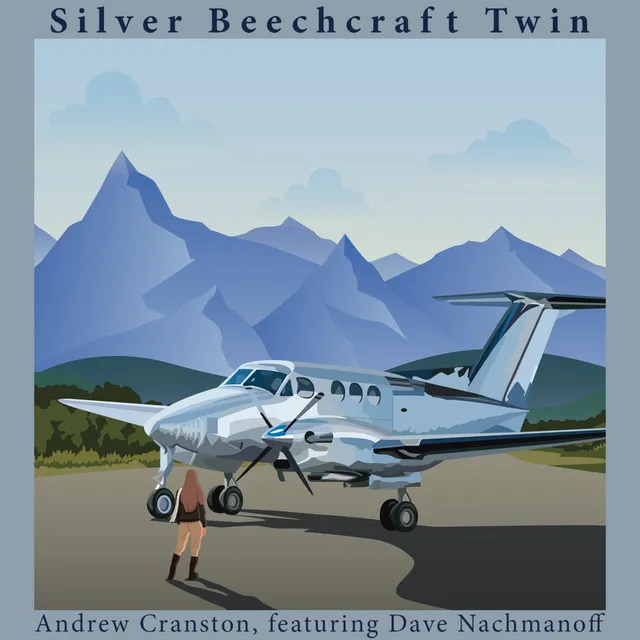 Silver Beechcraft Twin