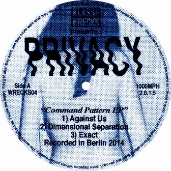 Command Pattern EP (w/ Helena Hauff Remix) by Privacy