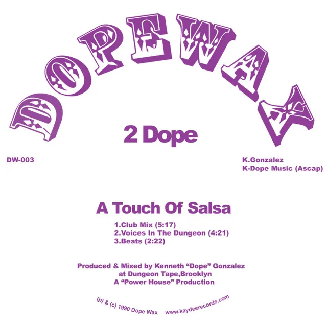 A Touch of Salsa - Single