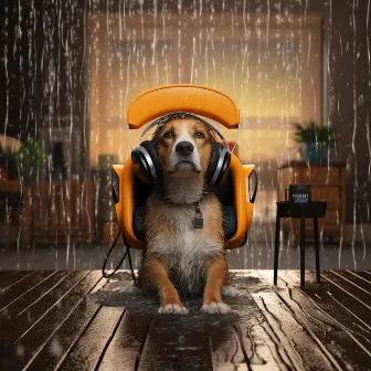 Rain Walk: Playful Dogs Melody by cloudcity