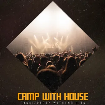 Camp with House by Unknown Artist