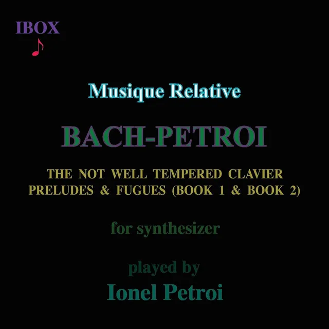 The Not Well Tempered Clavier, Book I: Prelude and Fugue No. 18 in G‐Sharp Minor, BWV 863