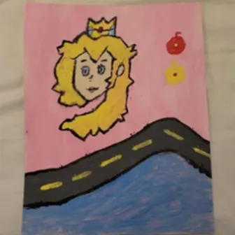 Princess Peach by Huddy